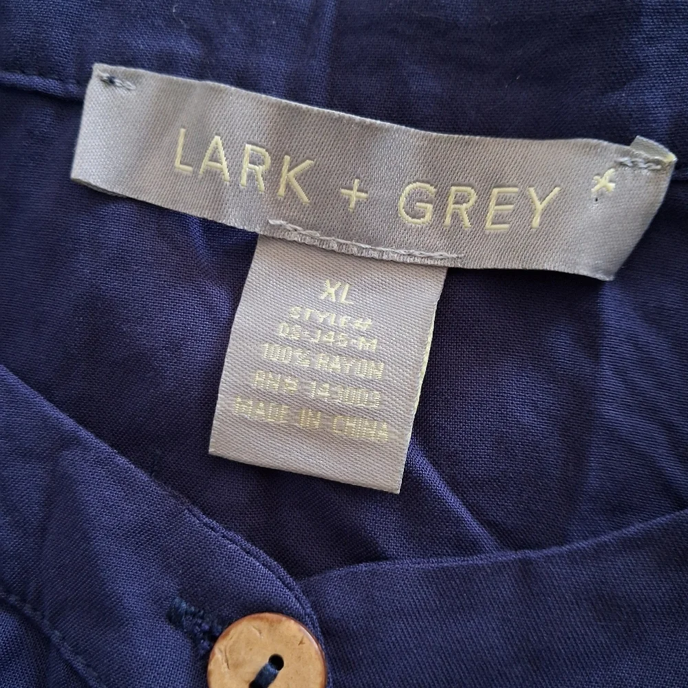 Navy Sleeveless Jumpsuit Size XL - Picture 9 of 10